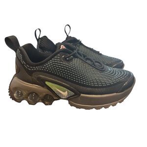 Nike Air Max Dn FN4453-010 Black Green Sneaker Kids US 11C